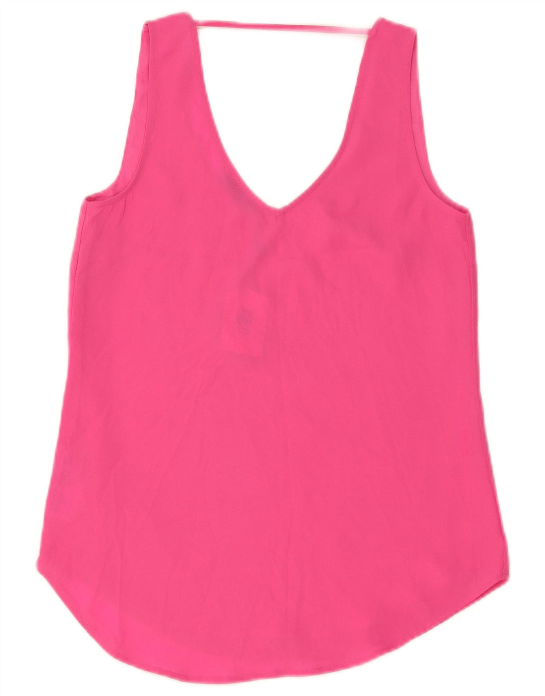 Oasis Ärmelloses Damen-Blusenoberteil UK 8 Small Rosa Polyester