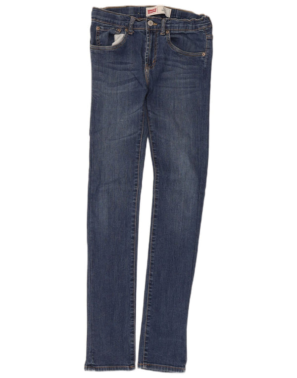 Levi's Jungen 510 Skinny Jeans 15–16 Jahre W30 L31 Blaue Baumwolle