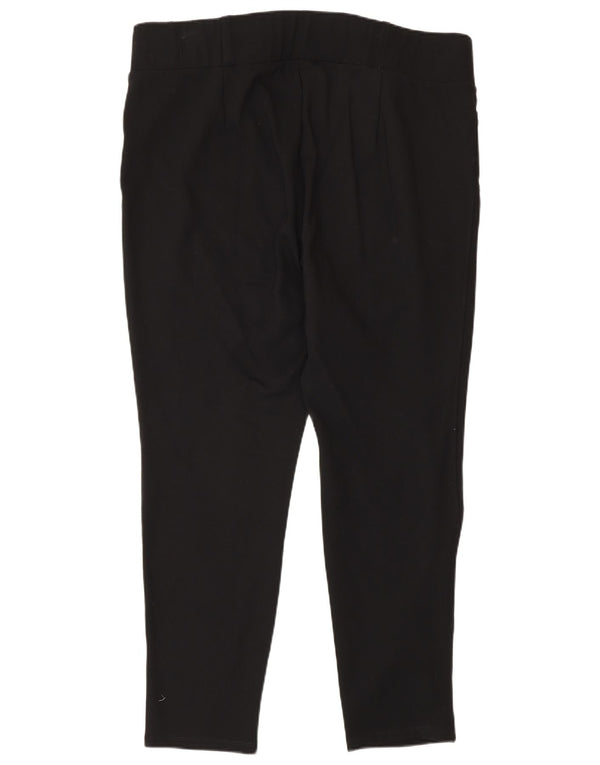 Marks & Spencer Damen Autograph verkürzte Hose UK 18 XL W38 L27 Schwarz