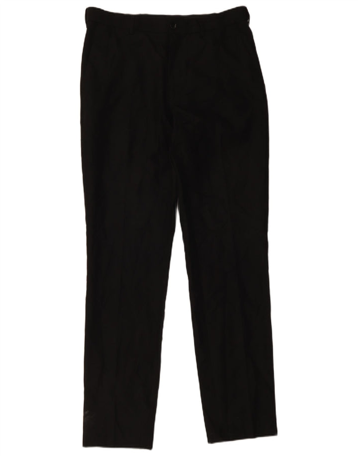 Marks & Spencer Slim Chino-Hose für Herren, W32, L33, Schwarz, Polyester