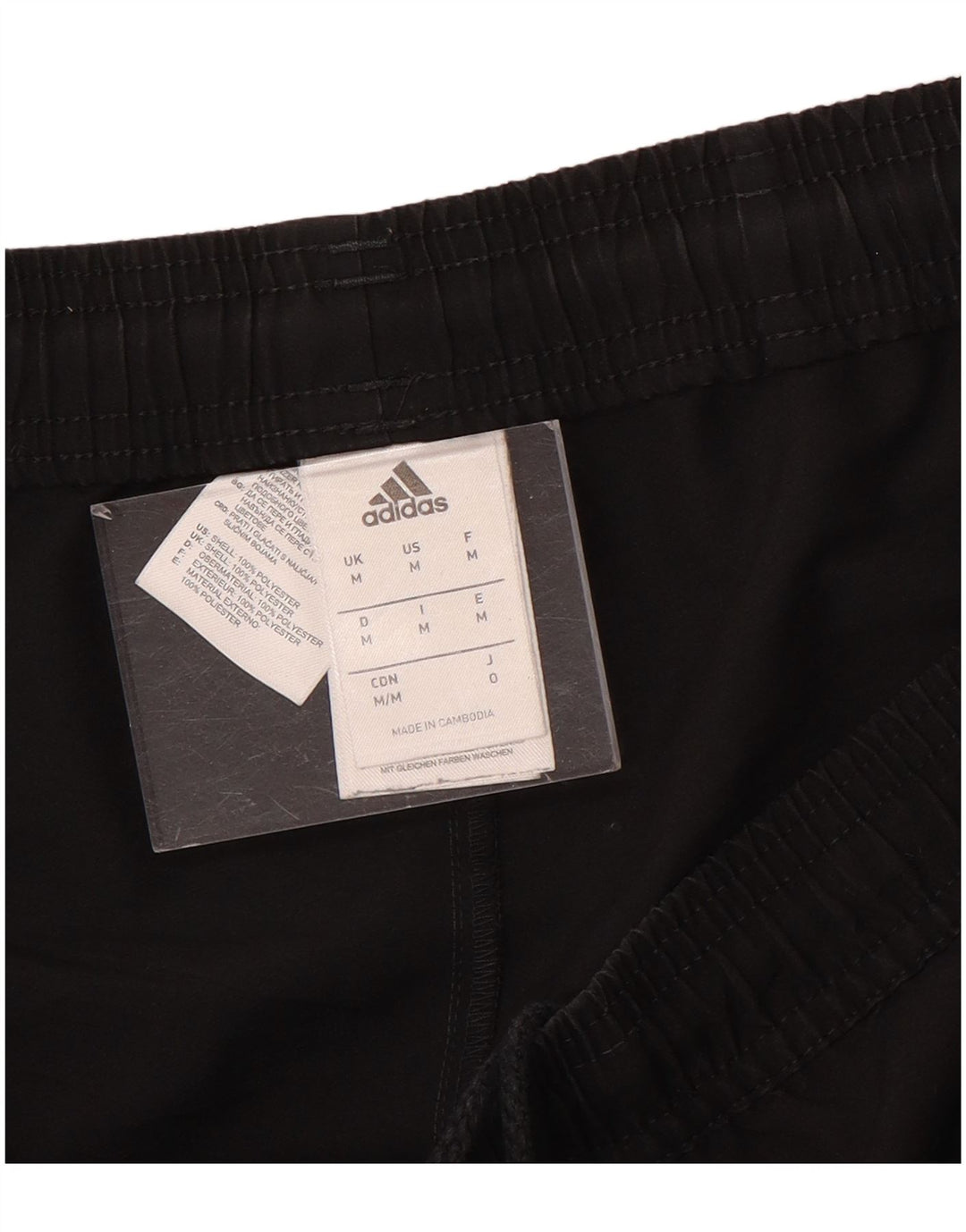 Adidas Herren Sportshorts Medium Schwarz Polyester