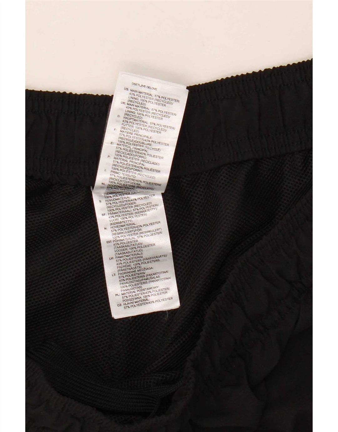 Adidas Herren Sportshorts Medium Schwarz Polyester