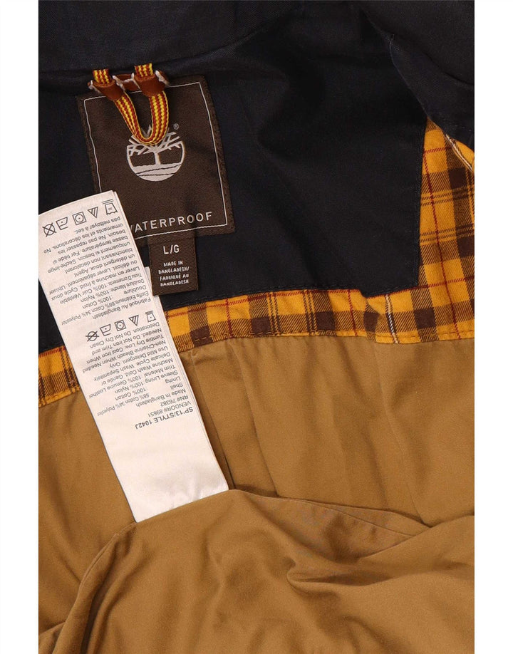 Timberland Herren Bomberjacke UK 40 Große marineblaue Baumwolle