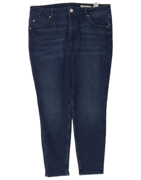 Marks & Spencer Damen The Ivy Skinny Jeans UK 16 Large W34 L25 Blaue Baumwolle