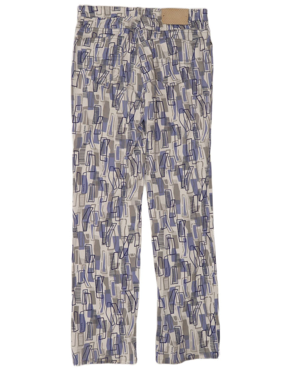 Trussardi Herren-Freizeithose, gerade, W29, L32, mehrfarbig, geometrisch