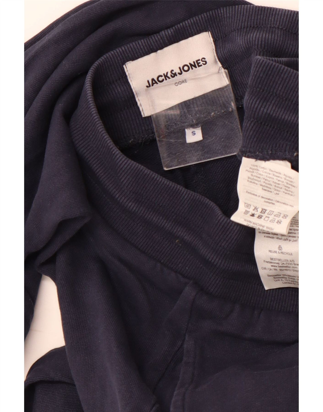 JACK & JONES Herren-Trainingshose, Jogginghose, Größe S, marineblau, Baumwolle
