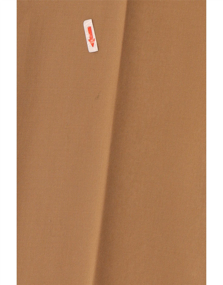 Vintage Herren gerade Anzughose W36 L30 Beige