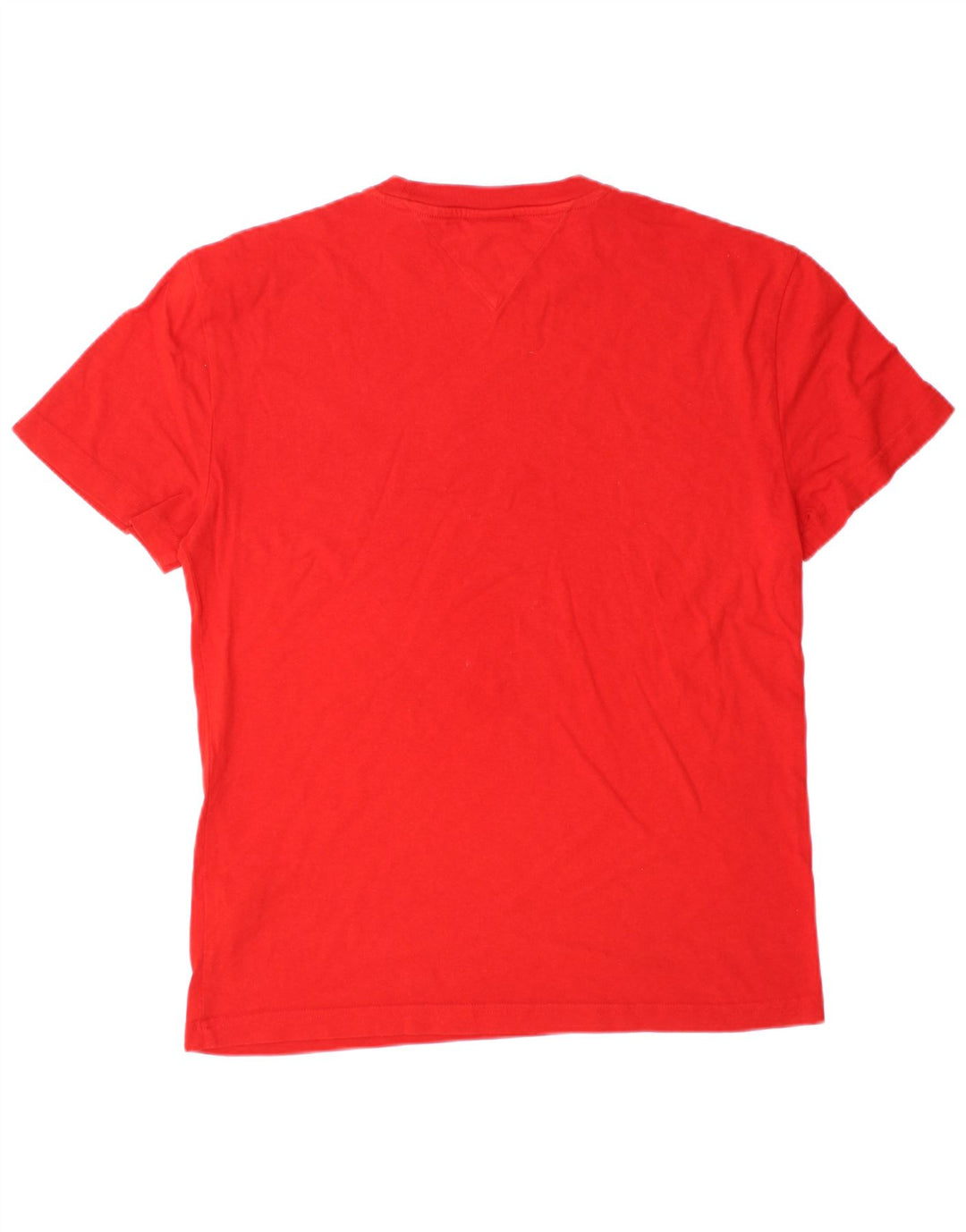 TOMMY HILFIGER Herren Grafik T-Shirt Top Small Rot Baumwolle