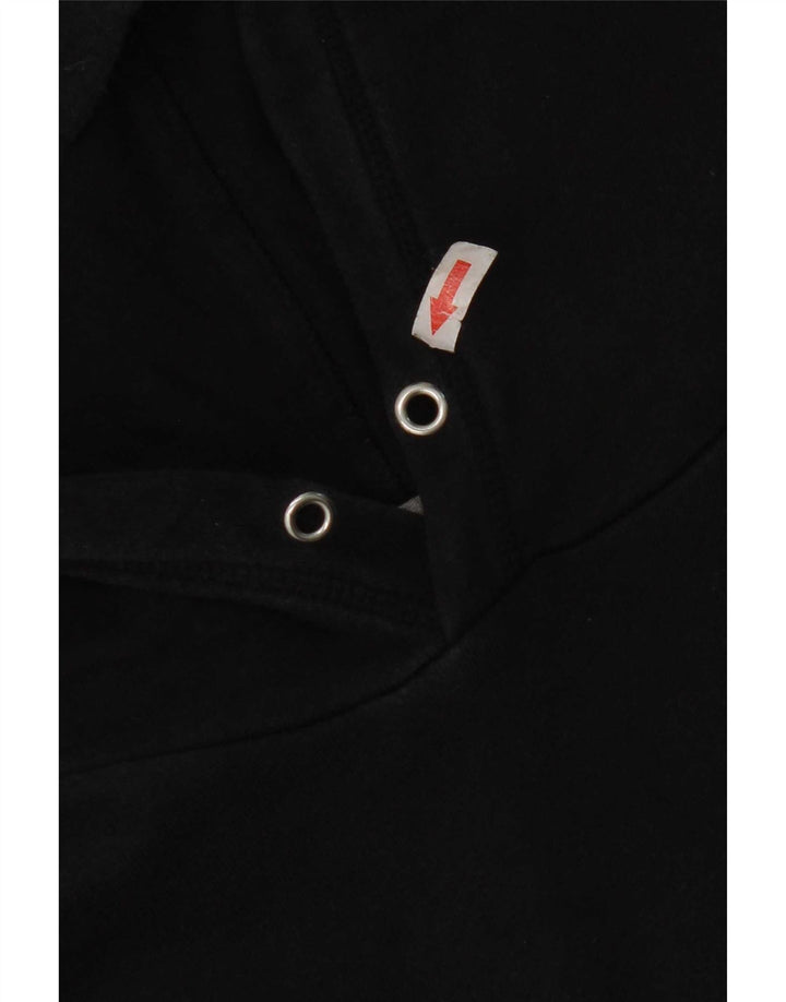 Nike Herren Kapuzenpullover, groß, aus schwarzer Baumwolle