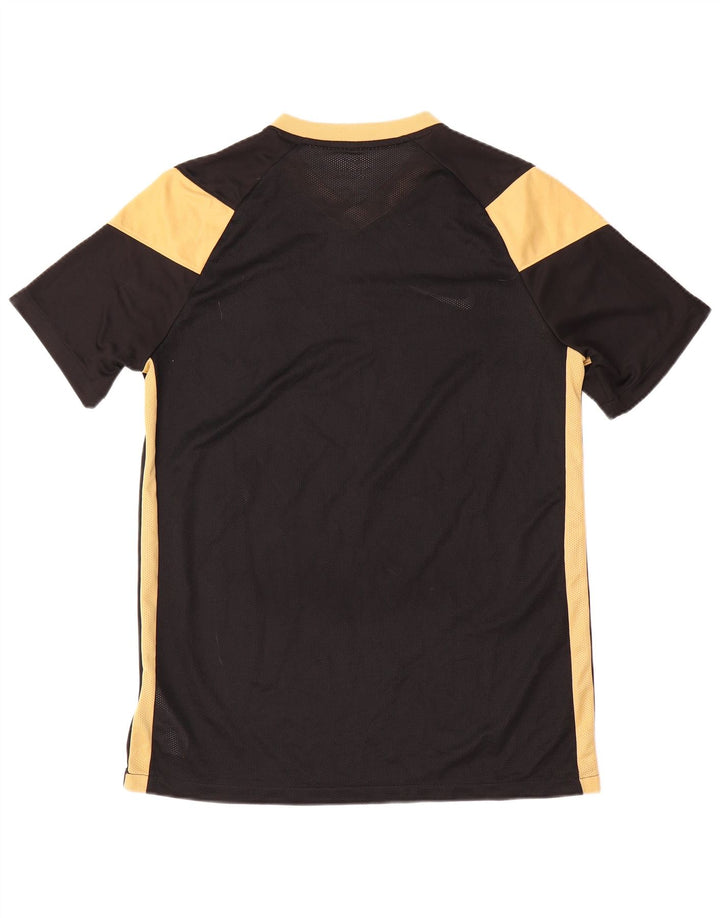 Nike Herren Dri Fit T-Shirt Top Large Schwarz Polyester