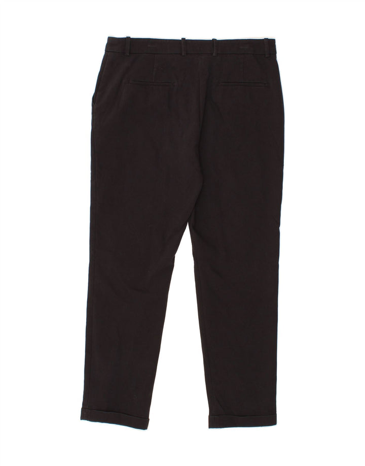 WHISTLES Womens Slim Chino Trousers W34 L27 Black Vintage Whistles and Second-Hand Whistles from Messina Hembry 