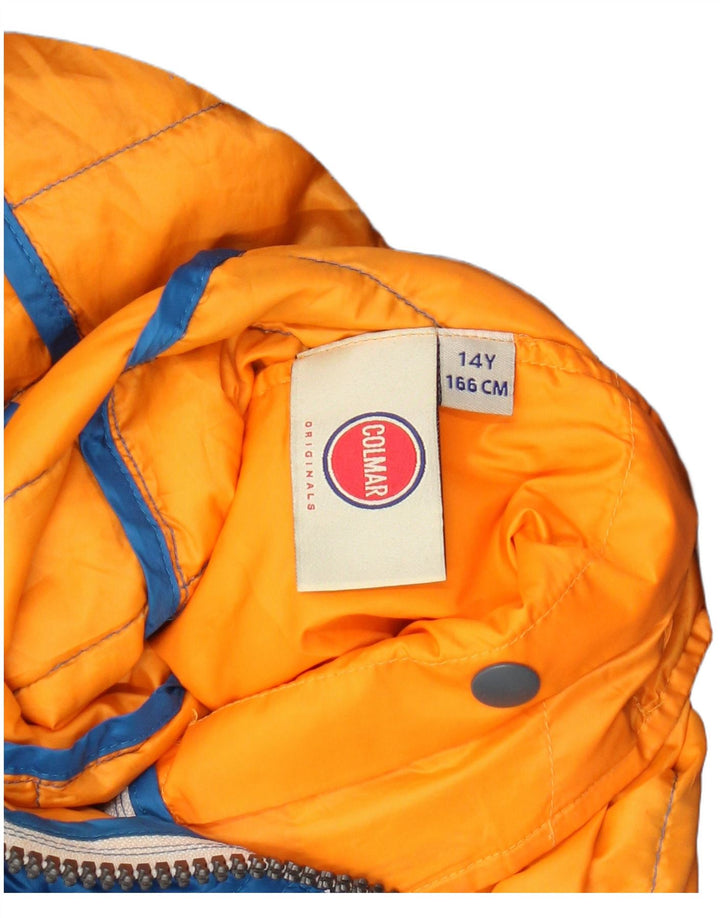 COLMAR Wattierte Jacke mit Kapuze für Jungen, 13–14 Jahre, Blau