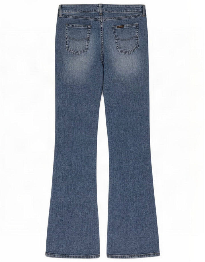 Rifle Damen Bootcut Jeans W30 L30 Blaue Baumwolle