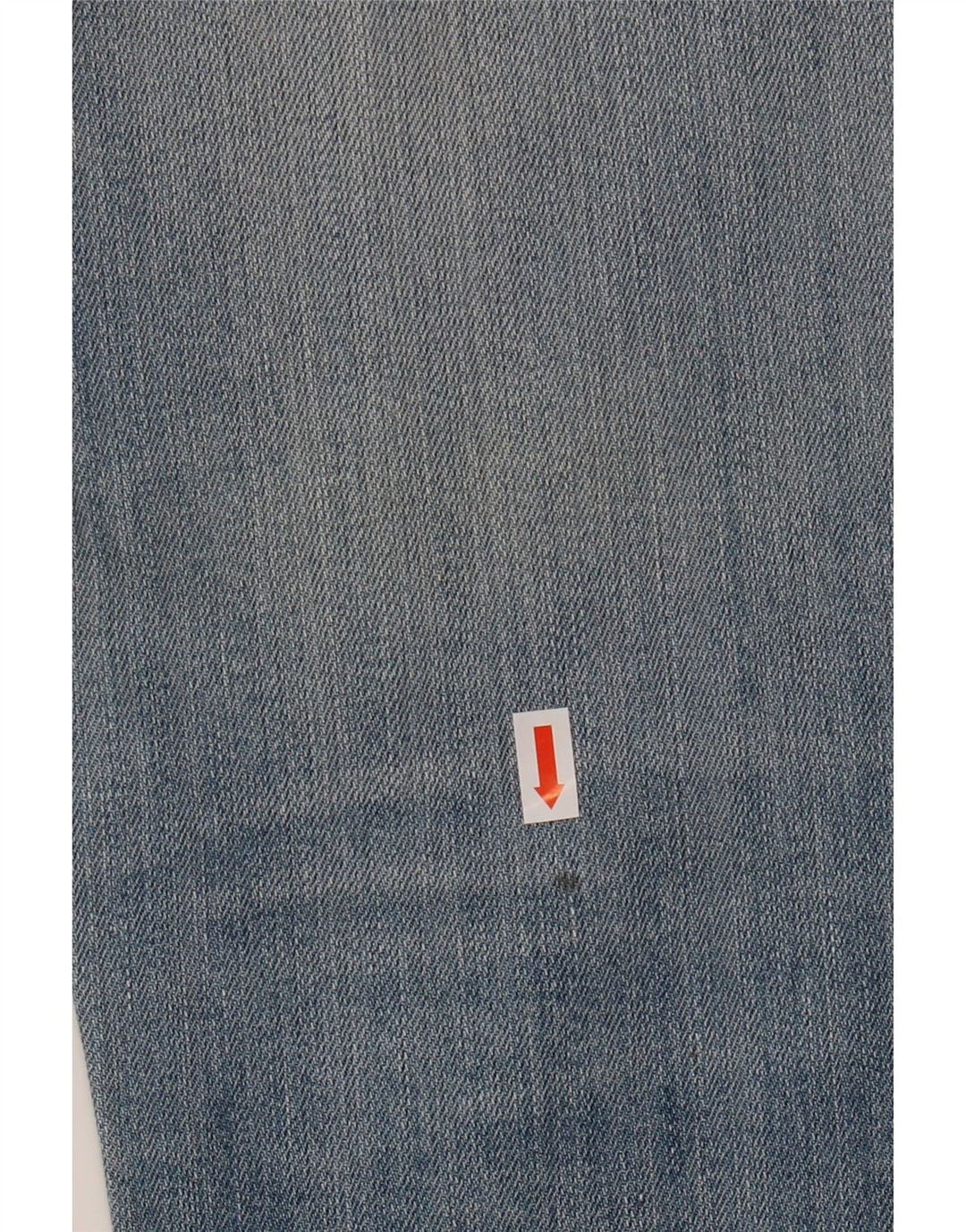 CALVIN KLEIN Damen Straight Jeans W28 L28 Blaue Baumwolle