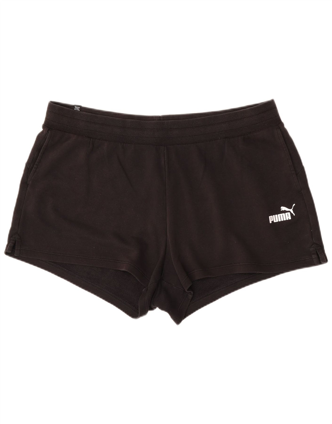 Puma Damen Sportshorts UK 20 2XL Schwarz Baumwolle