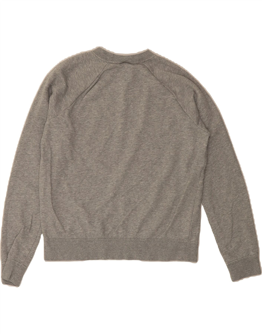 NIKE Womens Sweatshirt Jumper UK 14 Medium Grey Cotton Vintage Nike and Second-Hand Nike from Messina Hembry 