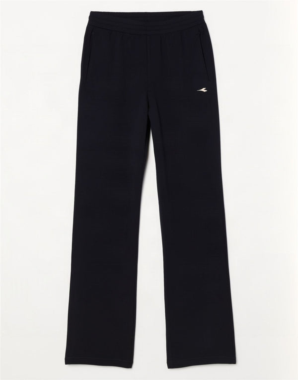 Diadora Damen-Trainingshose, IT 42, mittleres Marineblau, Polyester