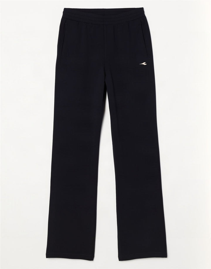 Diadora Damen-Trainingshose, IT 42, mittleres Marineblau, Polyester