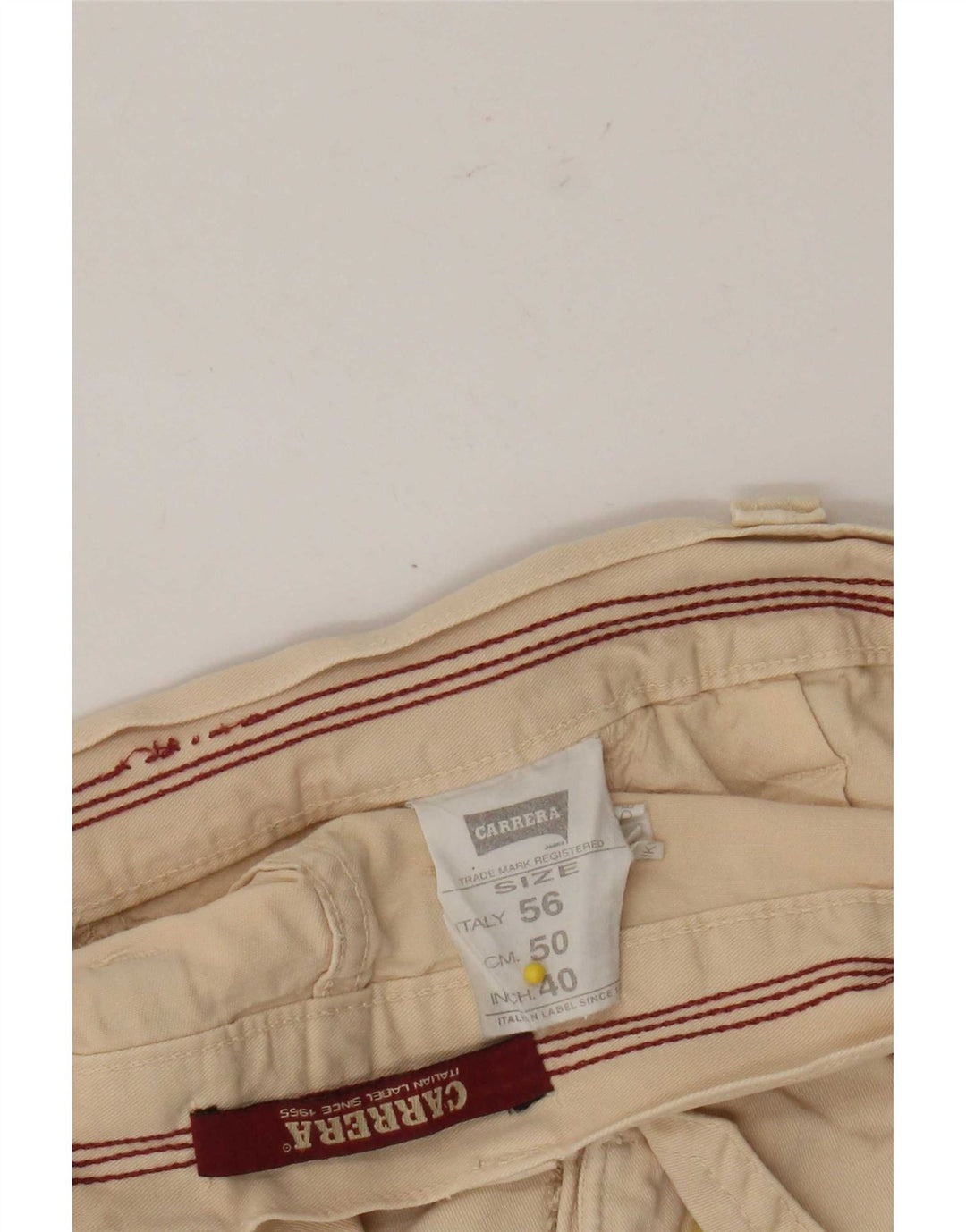 Carrera Herren Cargoshorts W40 XL Beige Baumwolle
