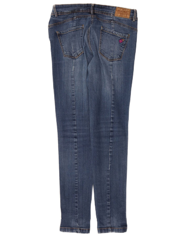 Zara Damen Trafaluc Slim Jeans EU 40 Medium W30 L30 Blau