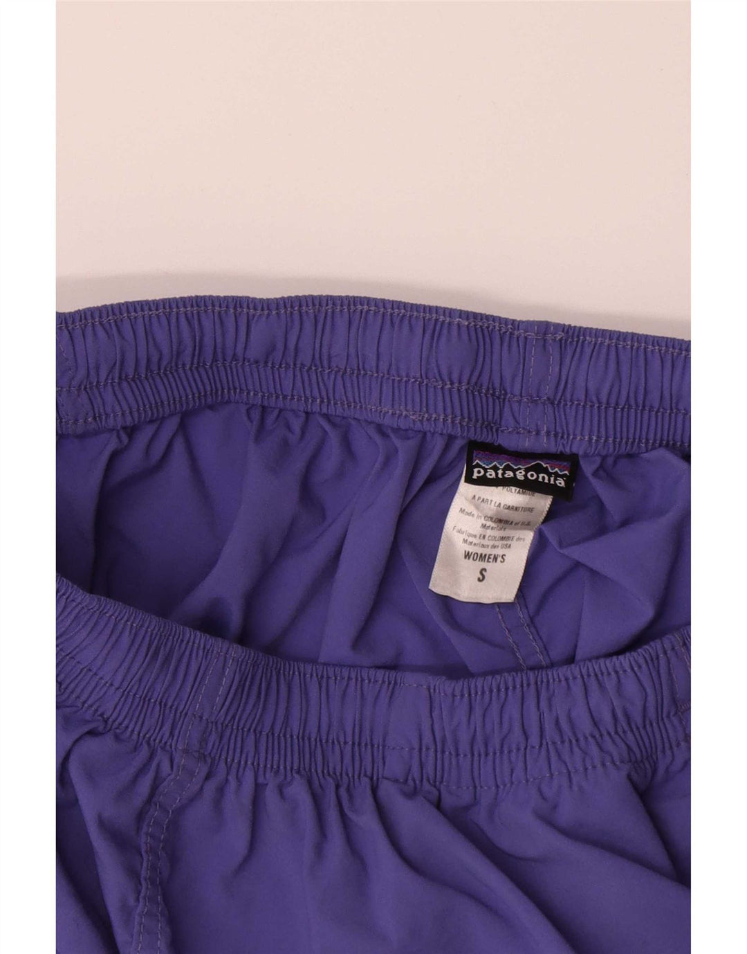Patagonia Damen Sportshorts UK 8 Small Lila Polyester