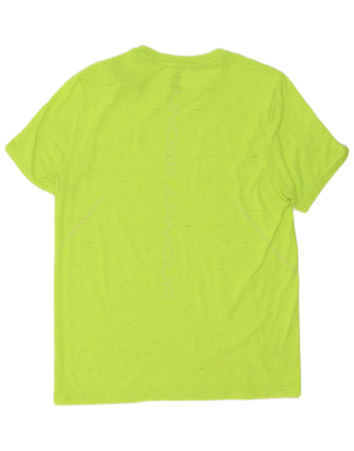 Under Armour Herren-T-Shirt mit tailliertem Schnitt, groß, gelb meliert