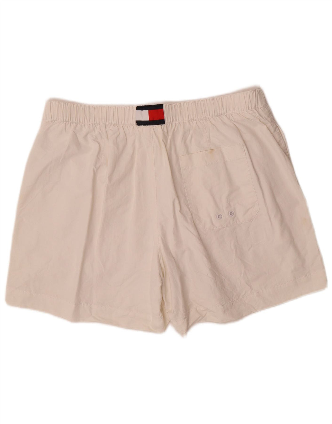 Tommy Hilfiger Herren Regular Fit Badeshorts XL Weiß Polyamid