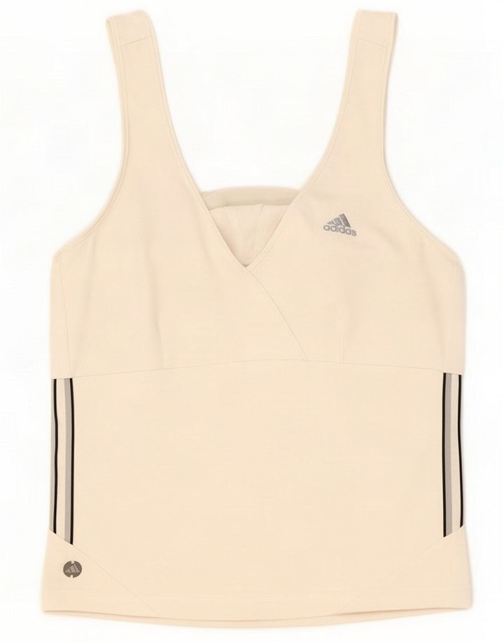 Adidas Damen Weste Top UK 8 Small Weiß