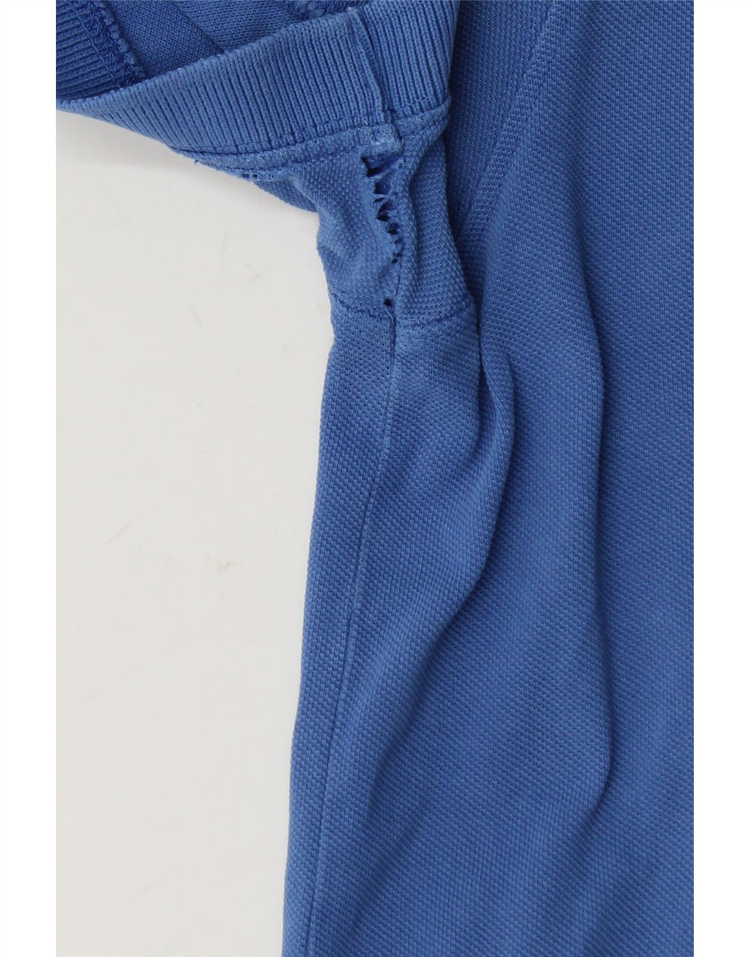 MASSIMO DUTTI Herren Poloshirt Mittelblau