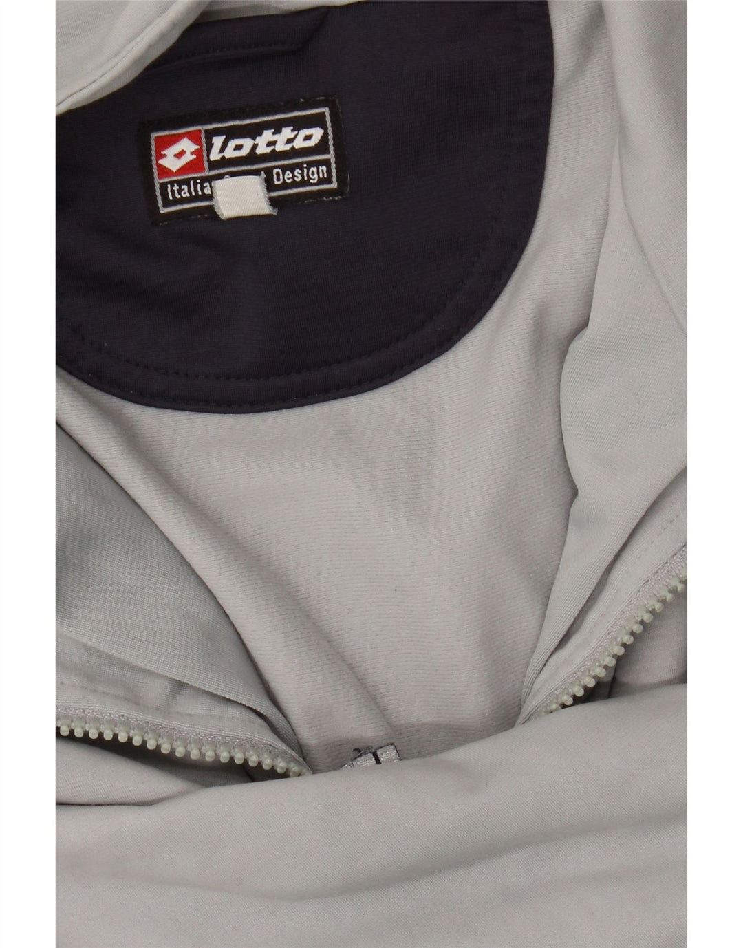 Lotto Herren-Trainingsanzug-Oberteil, Jacke, XL, Grau, Farbblock