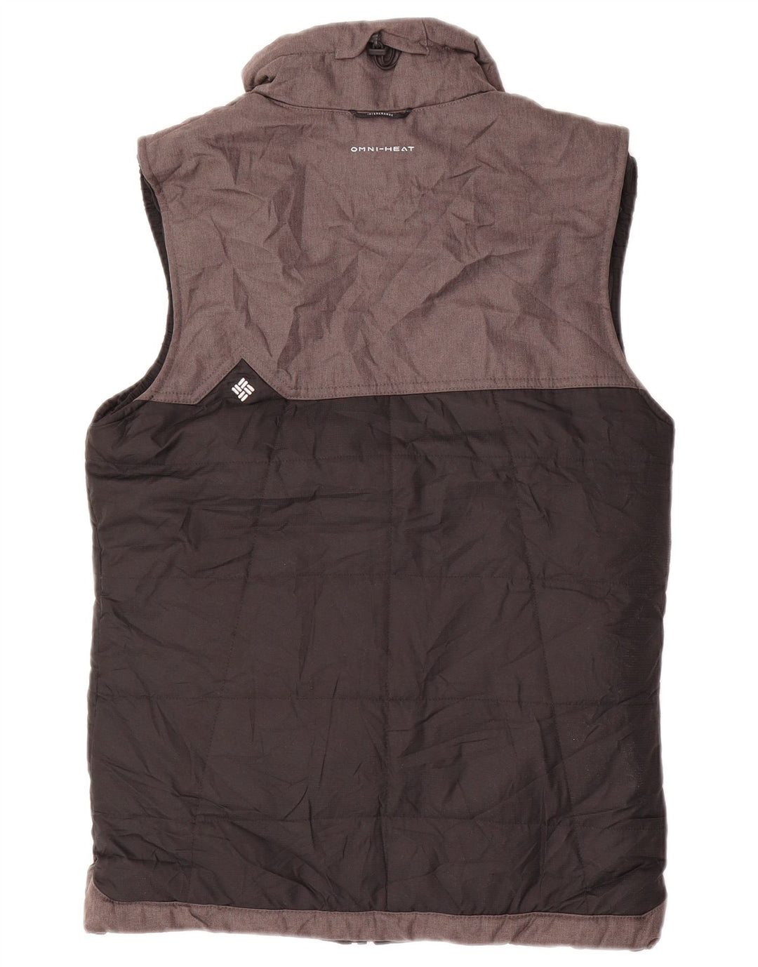 COLUMBIA Damen Omni-Shield Wattierte Weste UK 10 Small Schwarz Farbblock