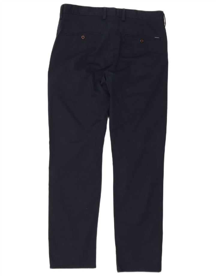 Gant Herren Straight Regular Chinohose W36 L31 Marineblau