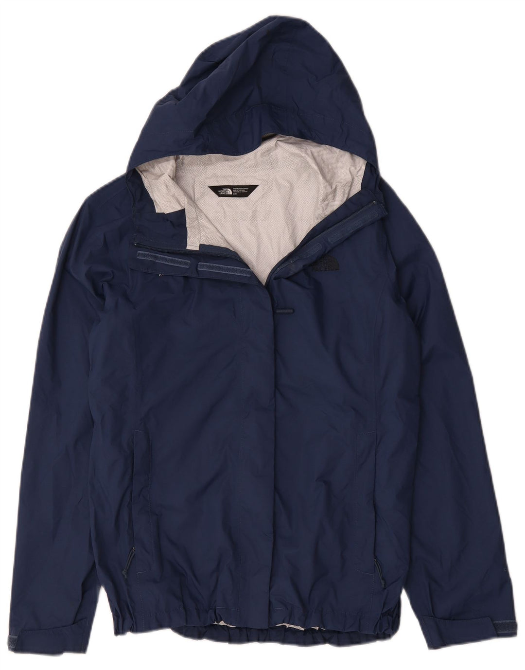 The North Face Damen-Regenjacke mit Kapuze, UK 16, Größe L, Marineblau