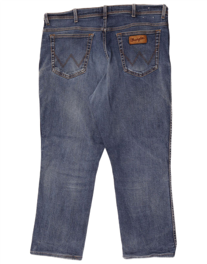 Wrangler Herren Texas Straight Jeans W40 L27 Blaue Baumwolle