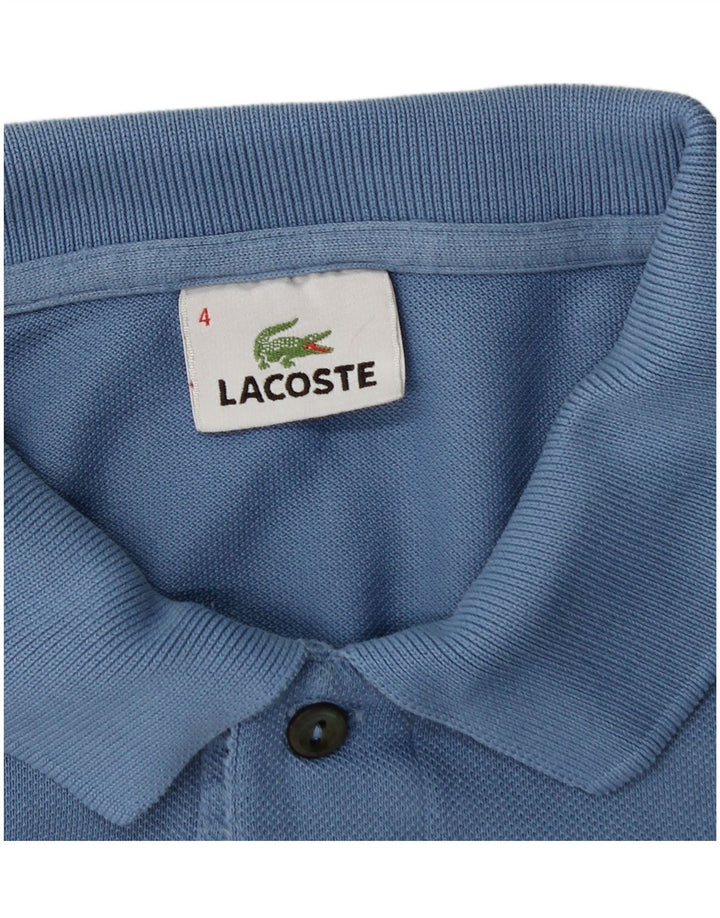 Lacoste Herren Poloshirt Größe 4 Mittelblau