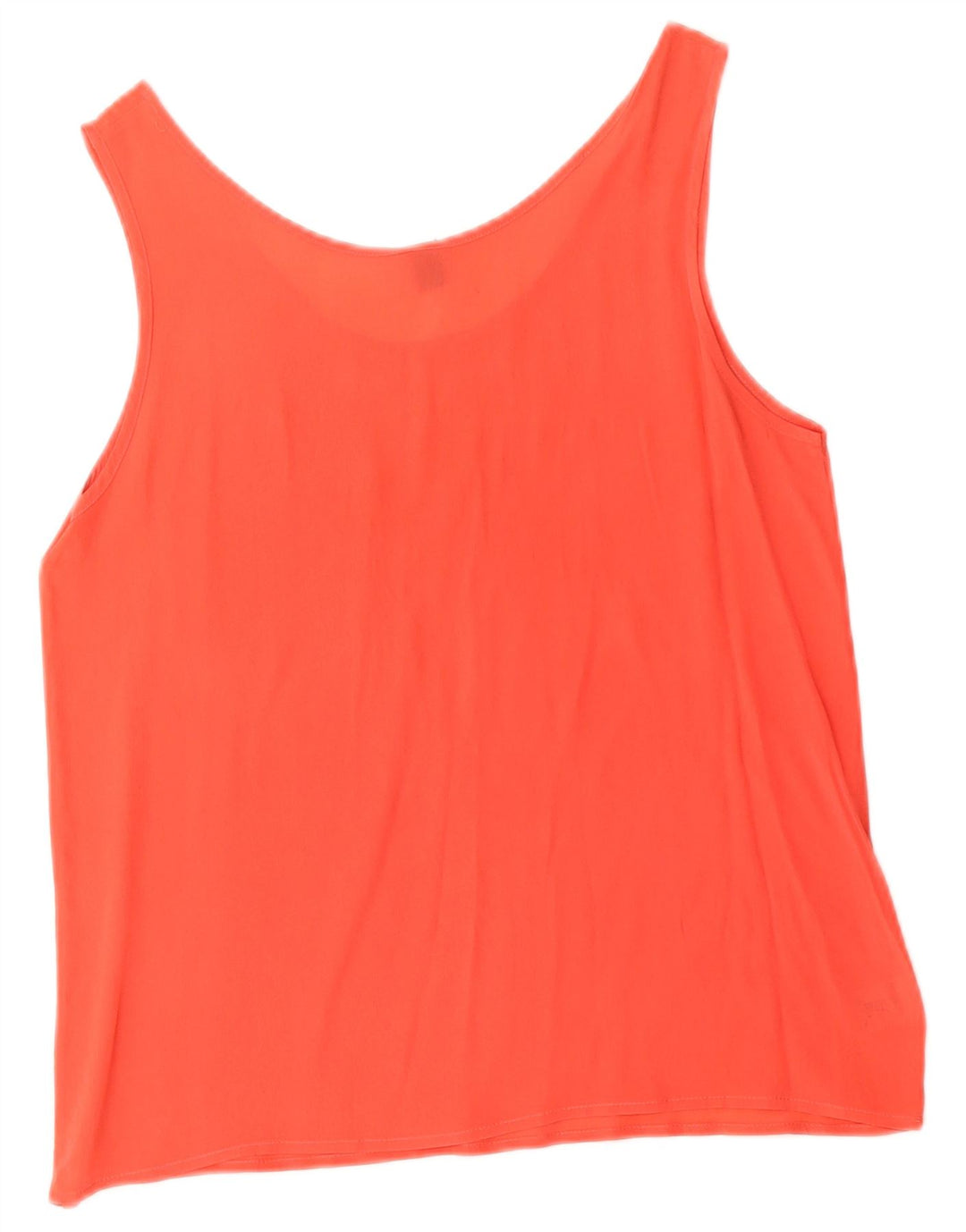 Vintage Damen Ärmelloses Blusentop IT 40 Small Rot