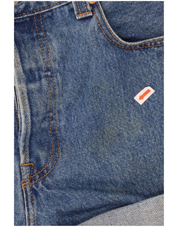 LEVI'S Womens 501 Denim Shorts W30 Medium Blue Cotton