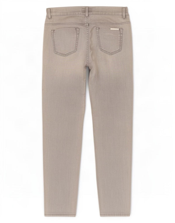 Luisa Spagnoli Damen Slim Jeans IT 44 Medium W30 L27 Grau Baumwolle