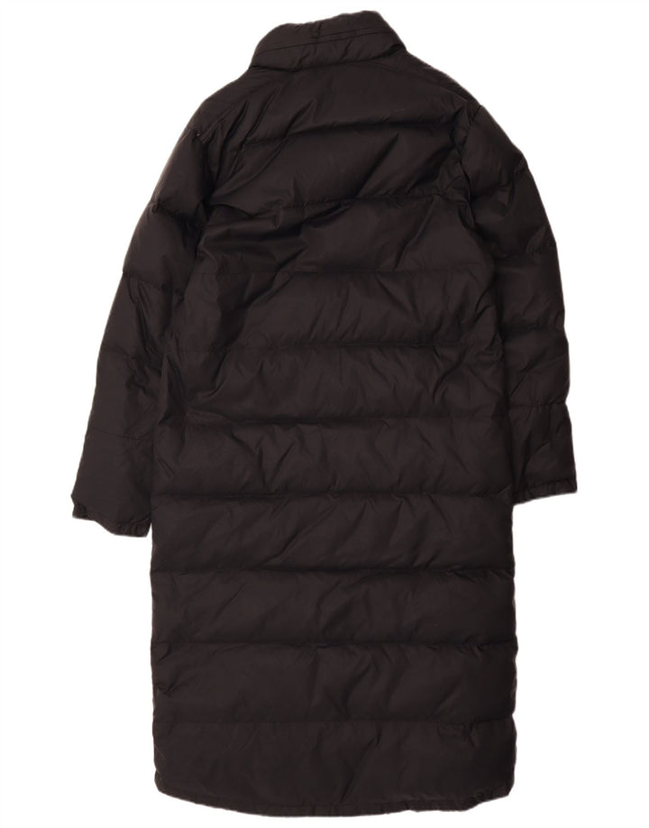 GUESS Damen gepolsterter Mantel UK 14 Mittelschwarzes Nylon