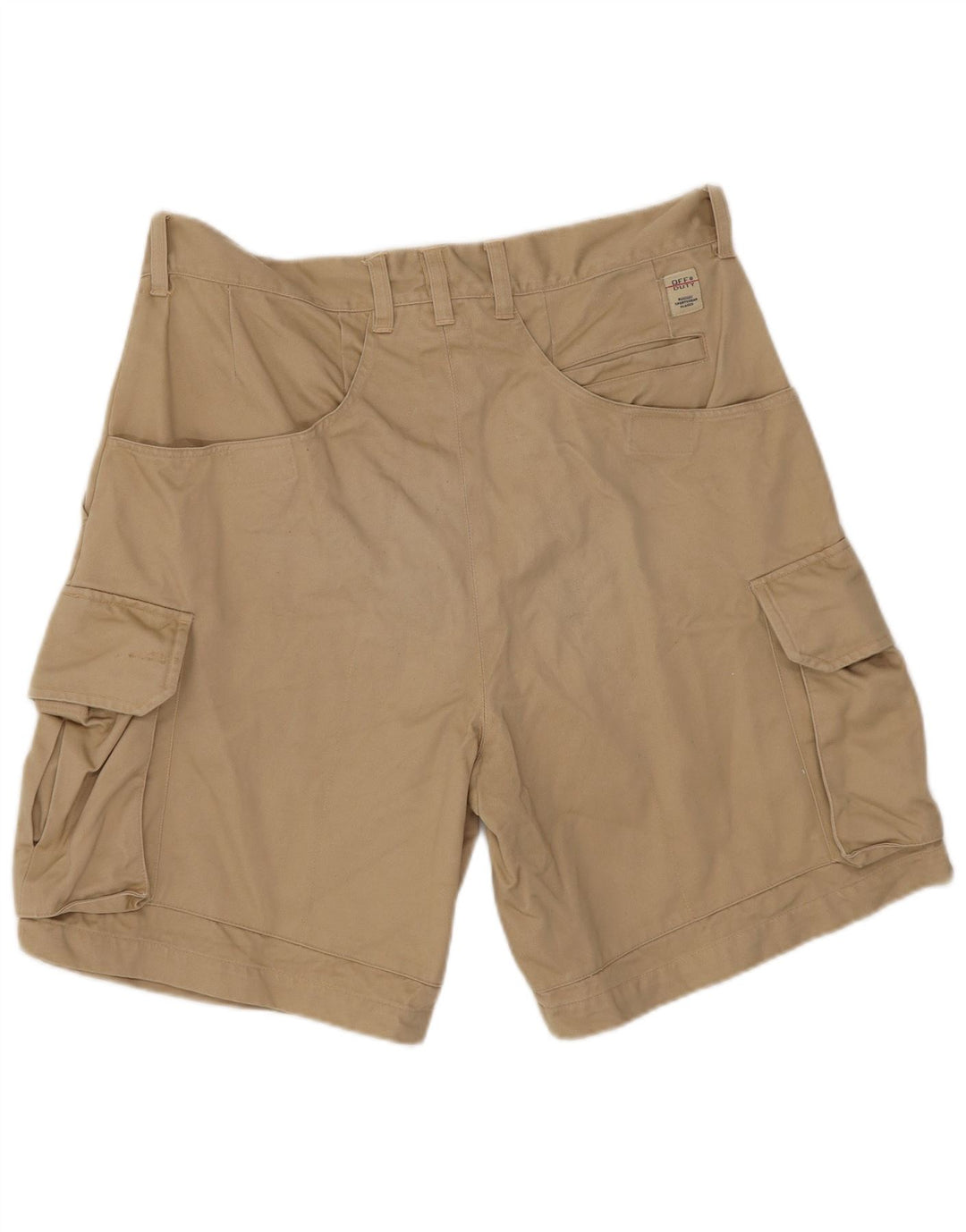 Vintage Herren Regular Cargo Shorts W30 Medium Khaki Baumwolle