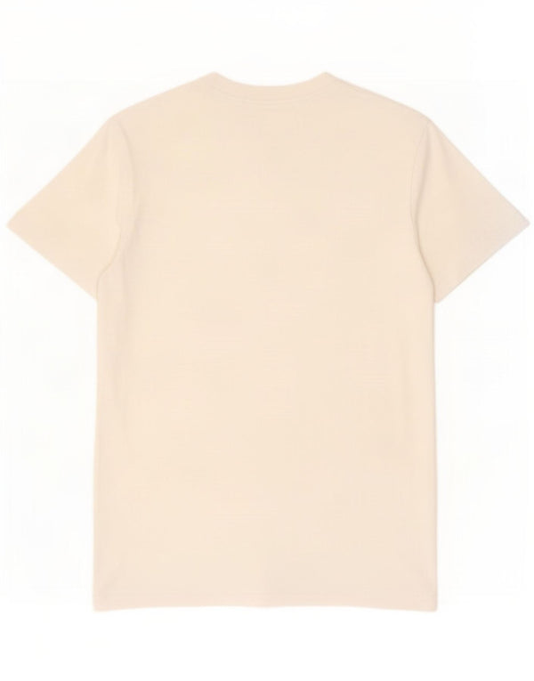 Calvin Klein Jeans Herren T-Shirt Top Medium Off White Baumwolle