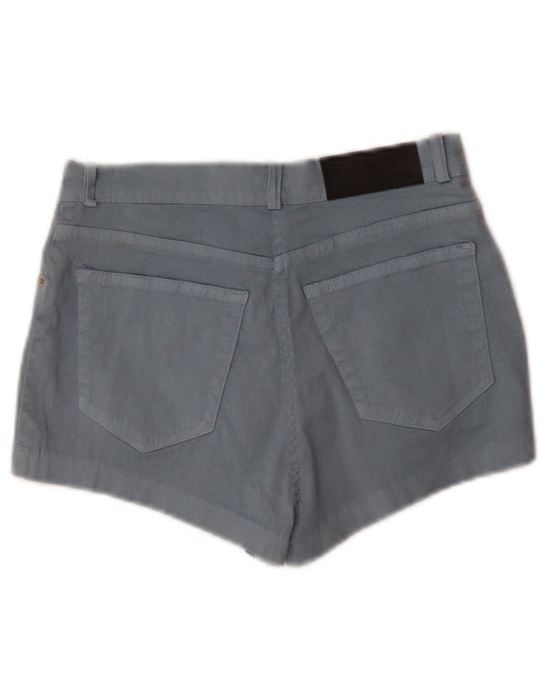 Endurance Mädchen-Hotpants mit hoher Taille, 9–10 Jahre, W24, Blau