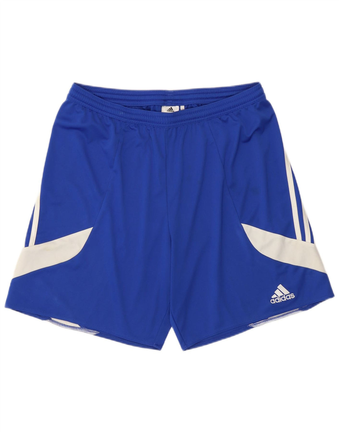 Adidas Herren Climalite Sportshorts, großes blaues Farbblock-Polyester
