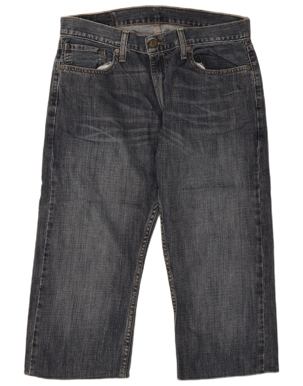 Levi's Herren 514 Capri Straight Jeans W34 L21 Blaue Baumwolle
