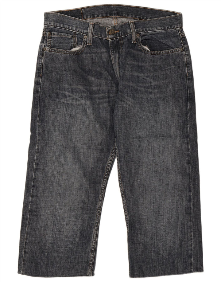 Levi's Herren 514 Capri Straight Jeans W34 L21 Blaue Baumwolle