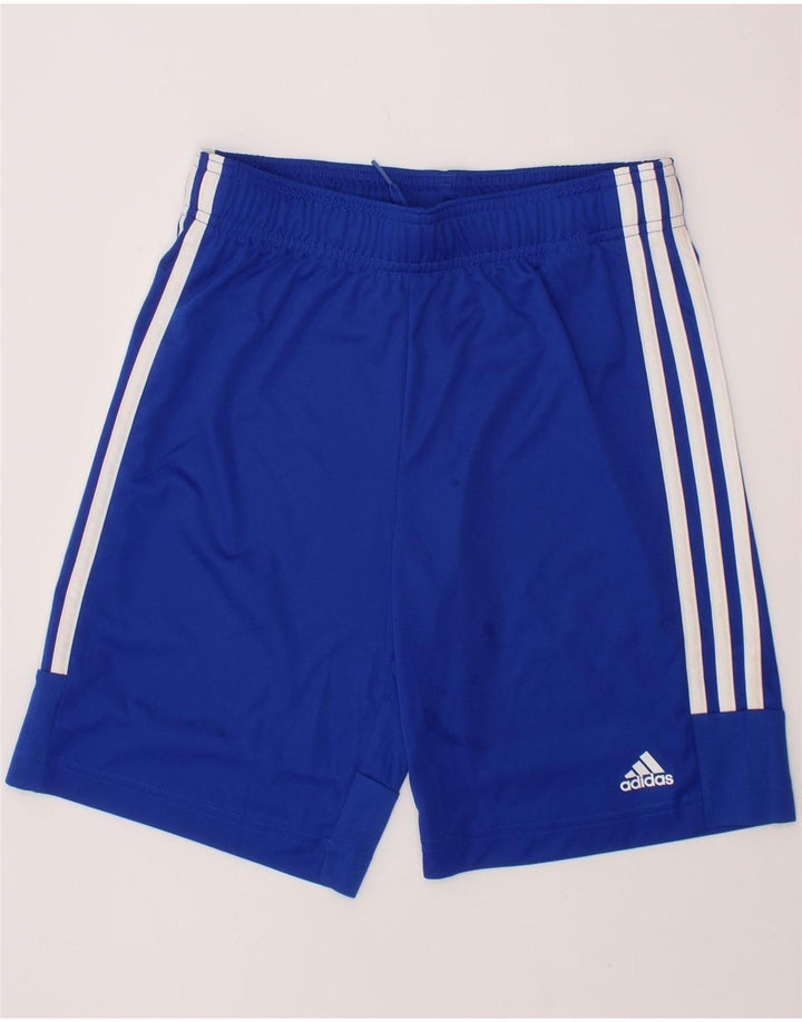 ADIDAS Aeroready Sportshorts für Jungen, 11–12 Jahre, blaues Polyester