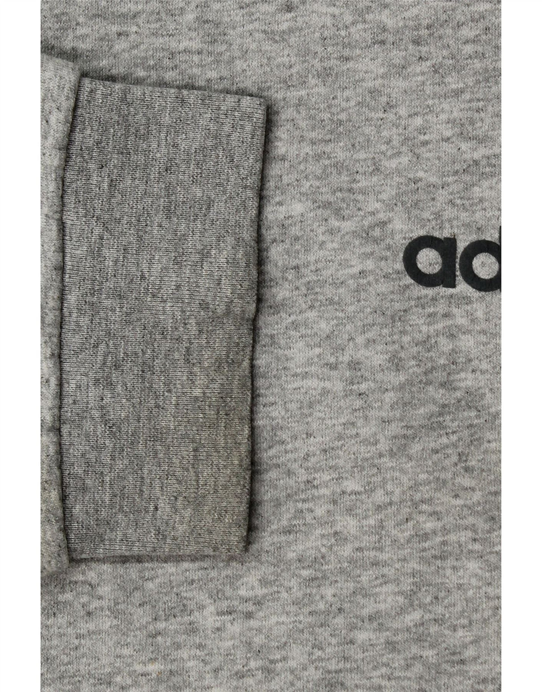 ADIDAS Herren Grafik-Sweatshirt-Pullover, große graue Baumwolle