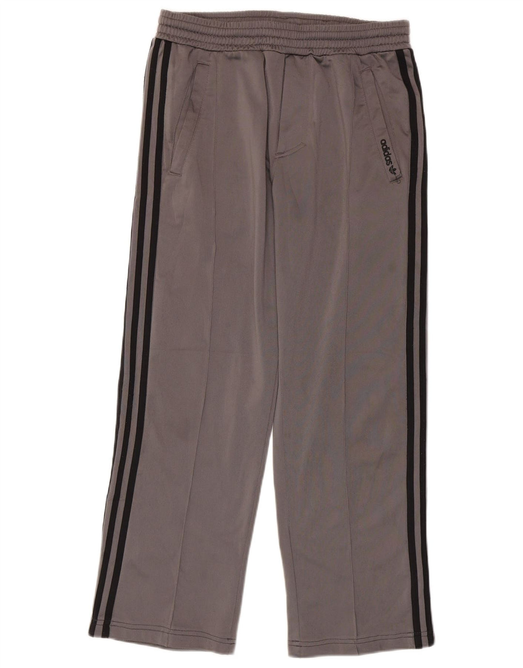 Adidas Herren-Trainingshose, klein, grau, Polyester