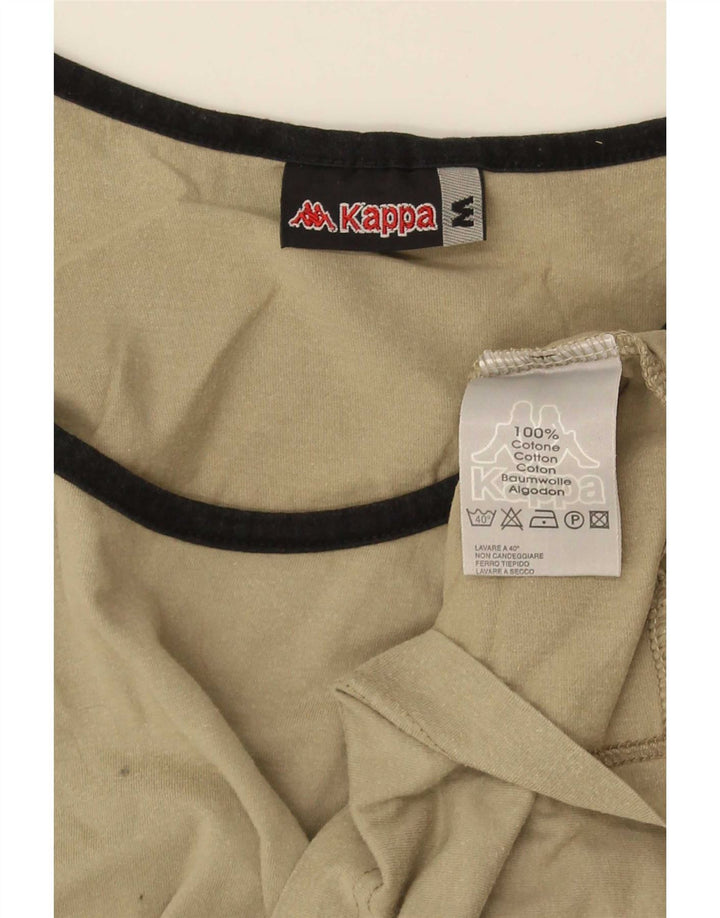 Kappa Herren-Weste, mittelbeige Baumwolle