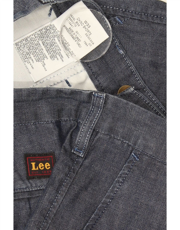 Lee Herren-Chinoshorts W33, mittelmarineblaue Baumwolle